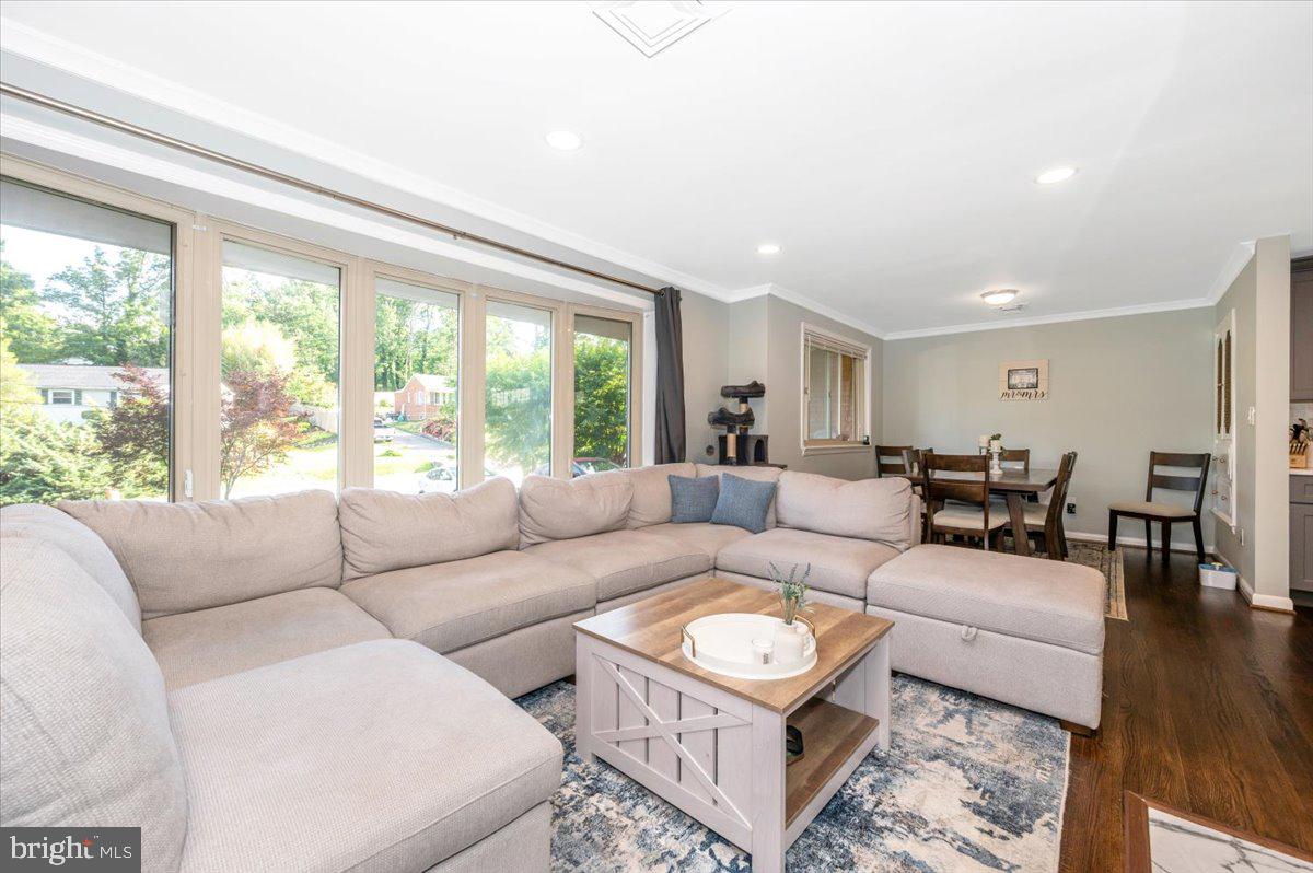 2208 Muskogee Street Adelphi, MD 20783 - Photo 12 of 71 a living room with furniture and a large window
