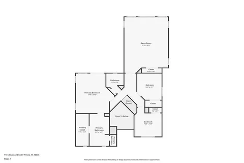 $564,899 | 11612 Alexandria Drive, Frisco, TX 75035