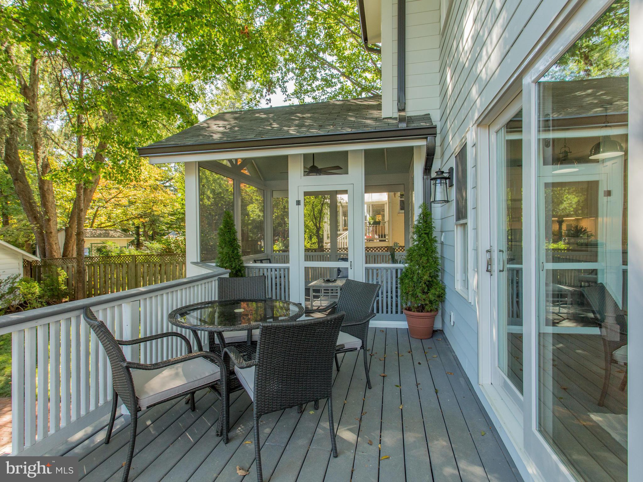 3722 Chesapeake Street Northwest Washington, DC 20016 - Photo 25 of 30 a view of a house with backyard and porch