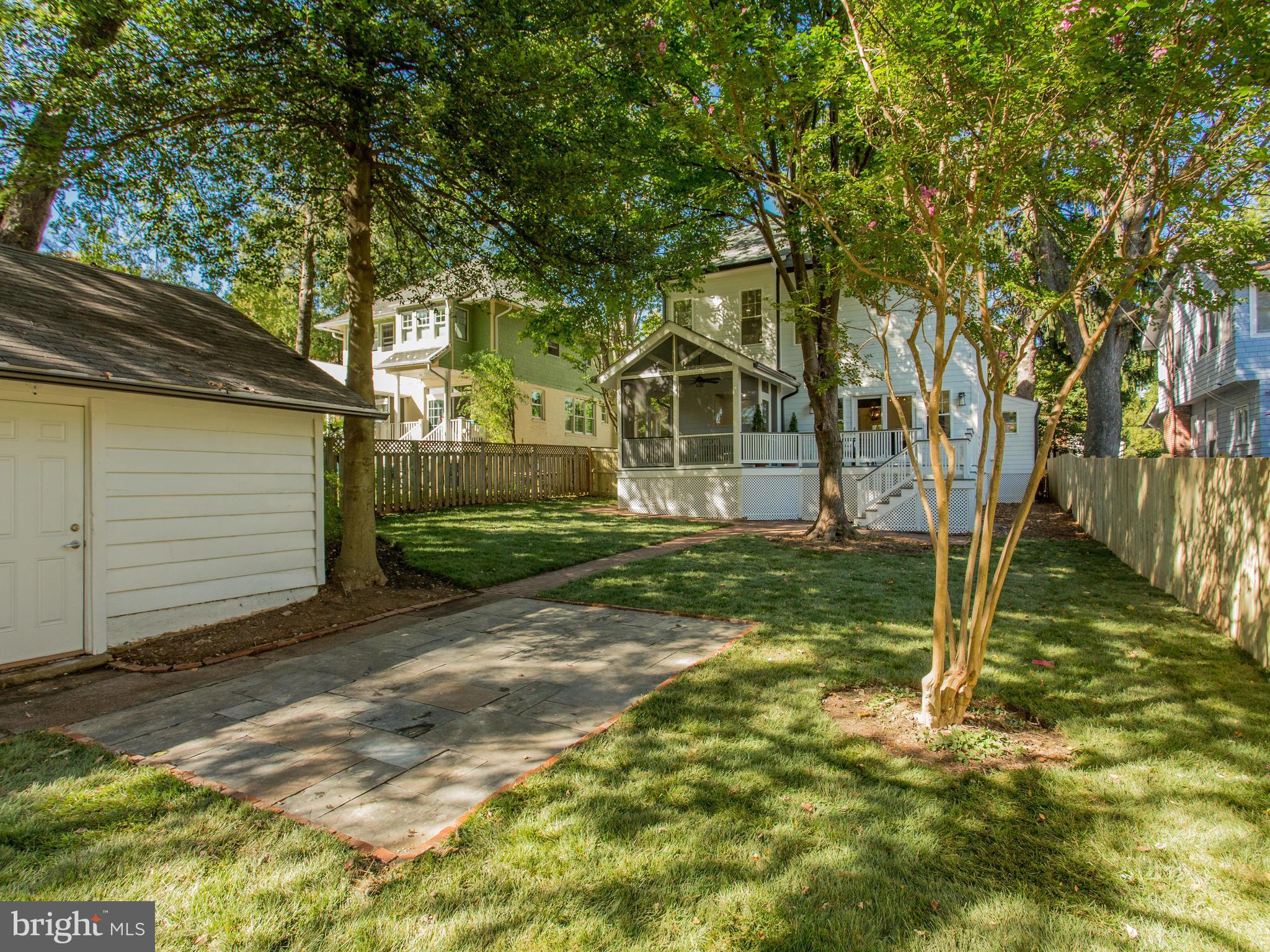 3722 Chesapeake Street Northwest Washington, DC 20016 - Photo 29 of 30 a view of a house with a yard