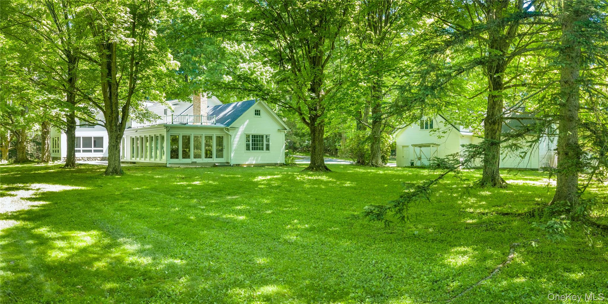 64 South Quaker Hill Road Pawling, NY 12564 - Photo 2 of 41 Rear of Home and Garage