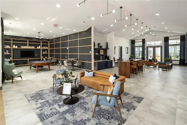 a car parked in front of a building