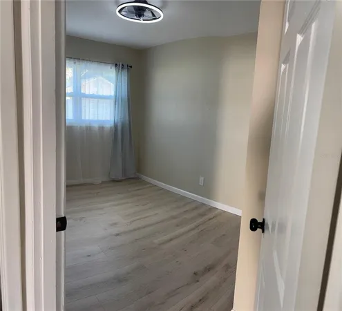 a view of empty room