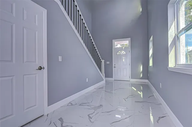 a view of an entryway