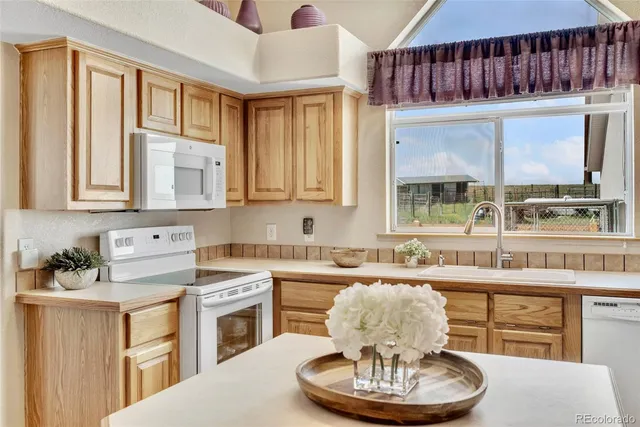 a bedroom with a large bed and two large window