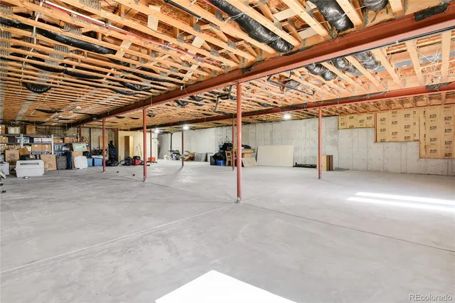 a outdoor space with lots of tables and chairs