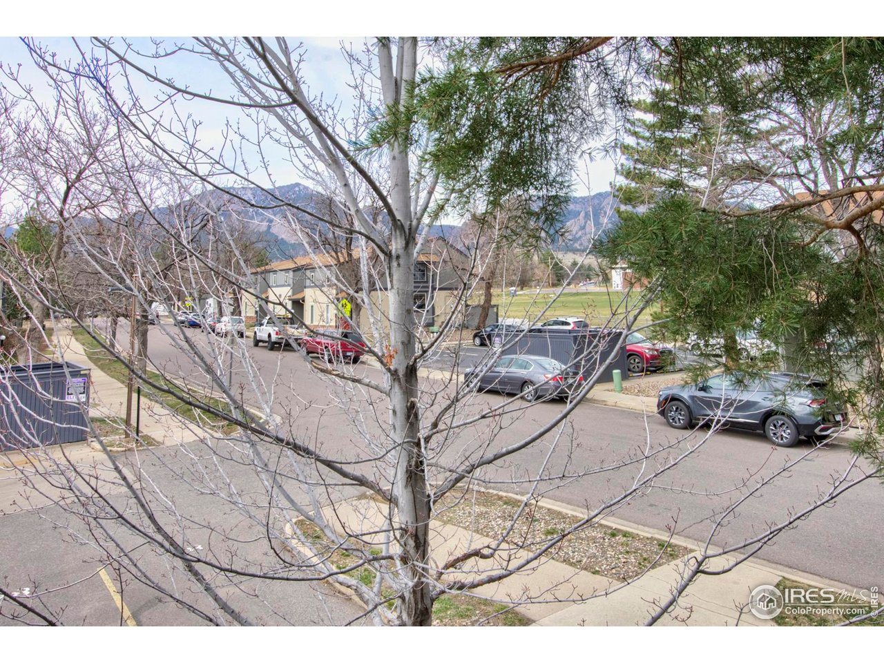 750 West Moorhead Circle, Unit A Boulder, CO 80305 - Photo 13 of 35 a view of backyard with a table and chairs and a large tree