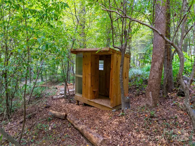 a view of outdoor space and trees