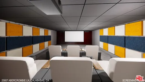 a living room with furniture a large window with outer view