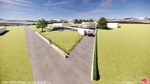 a view of a swimming pool and outdoor space