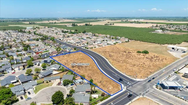 a view of a city from a balcony
