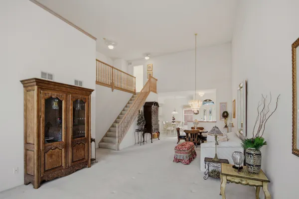 a view of entryway and hall