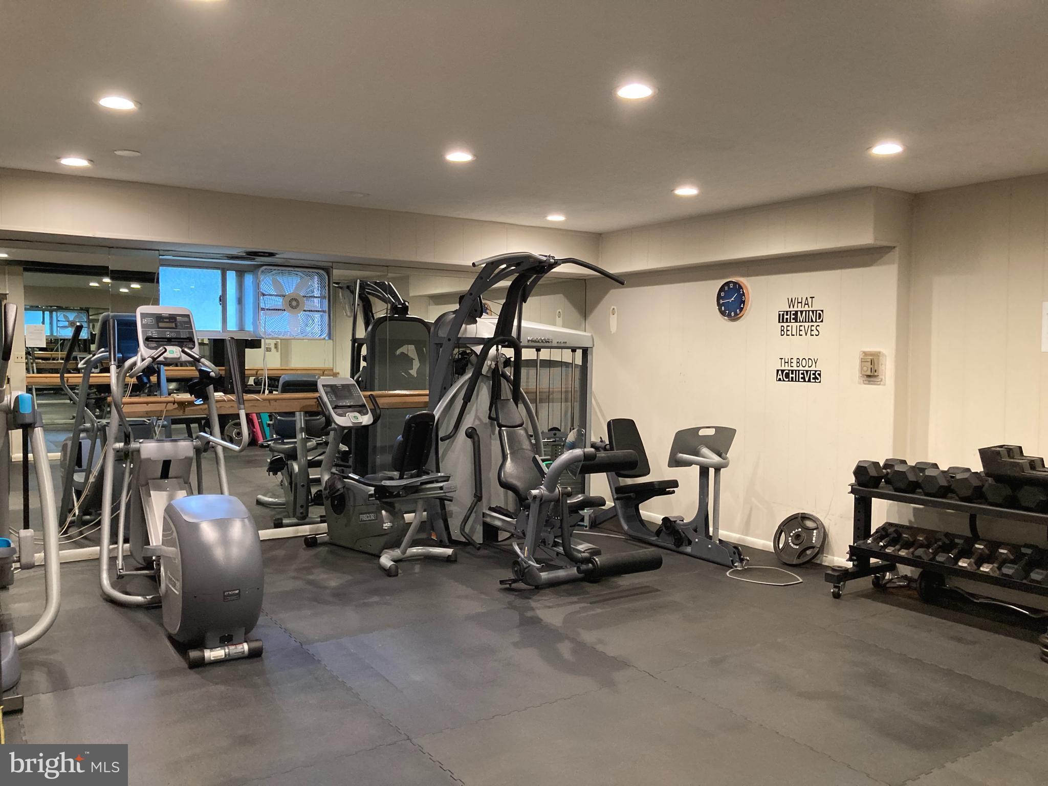 3900 Tunlaw Road Northwest, Unit 419 Washington, DC 20007 - Photo 12 of 19 Main level Gym