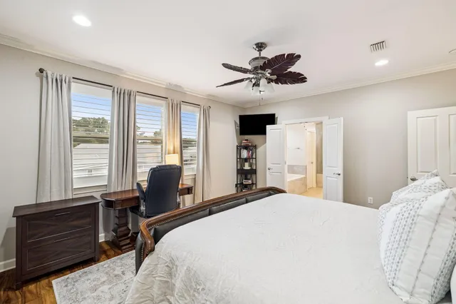 a bathroom with a sink double vanity and a shower