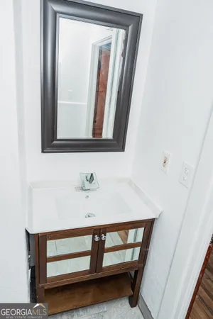 a view of front door