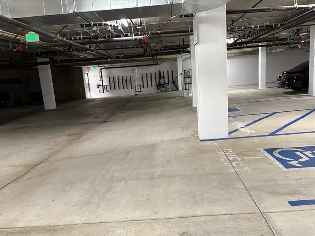 a car parked on the side of a road