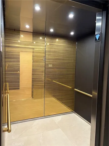 a picture of a room with a large window