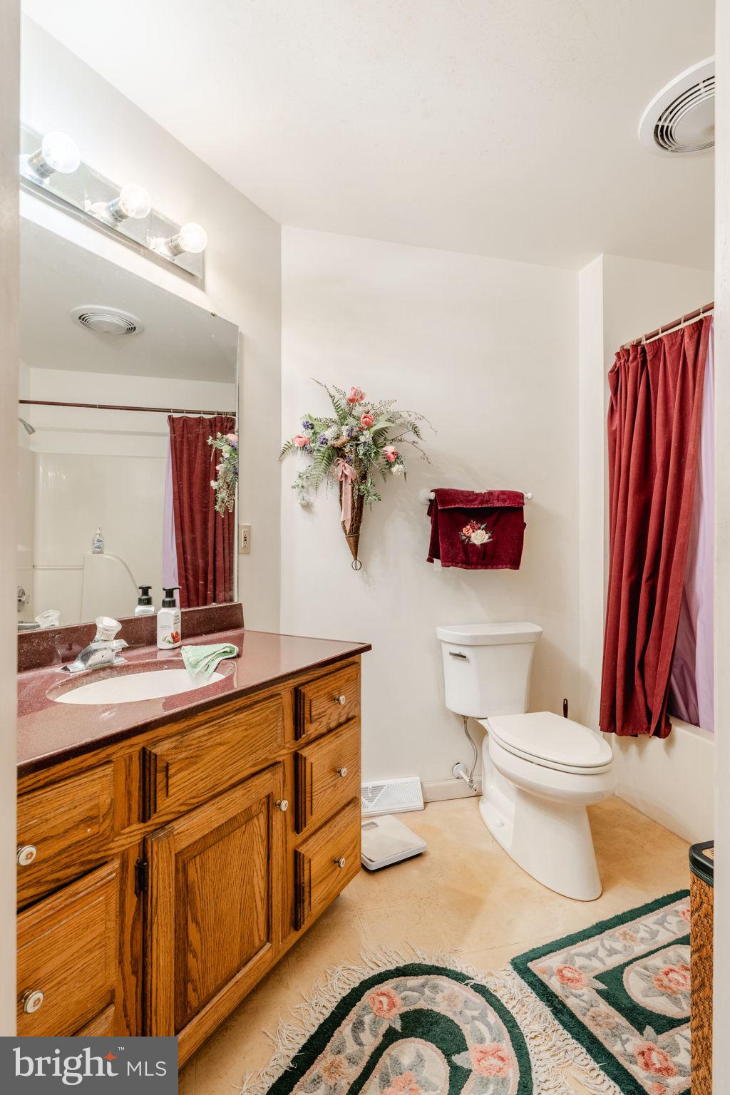 280 Forest Road Denver, PA 17517 - Photo 46 of 76 a bathroom with a sink a toilet and a mirror