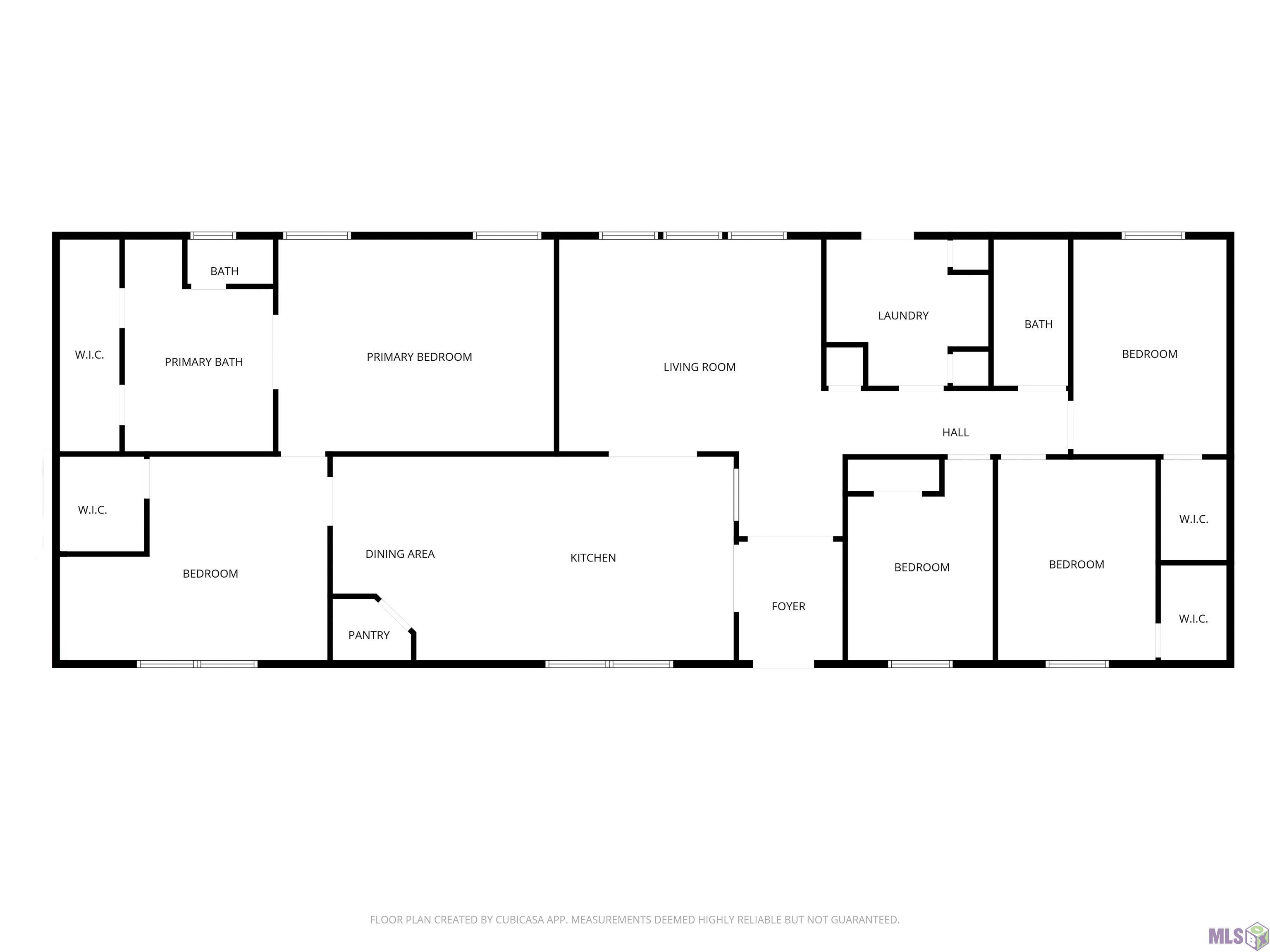 9450 Bueche Road Erwinville, LA 70729 - Photo 27 of 27 Floor Plan Sketch