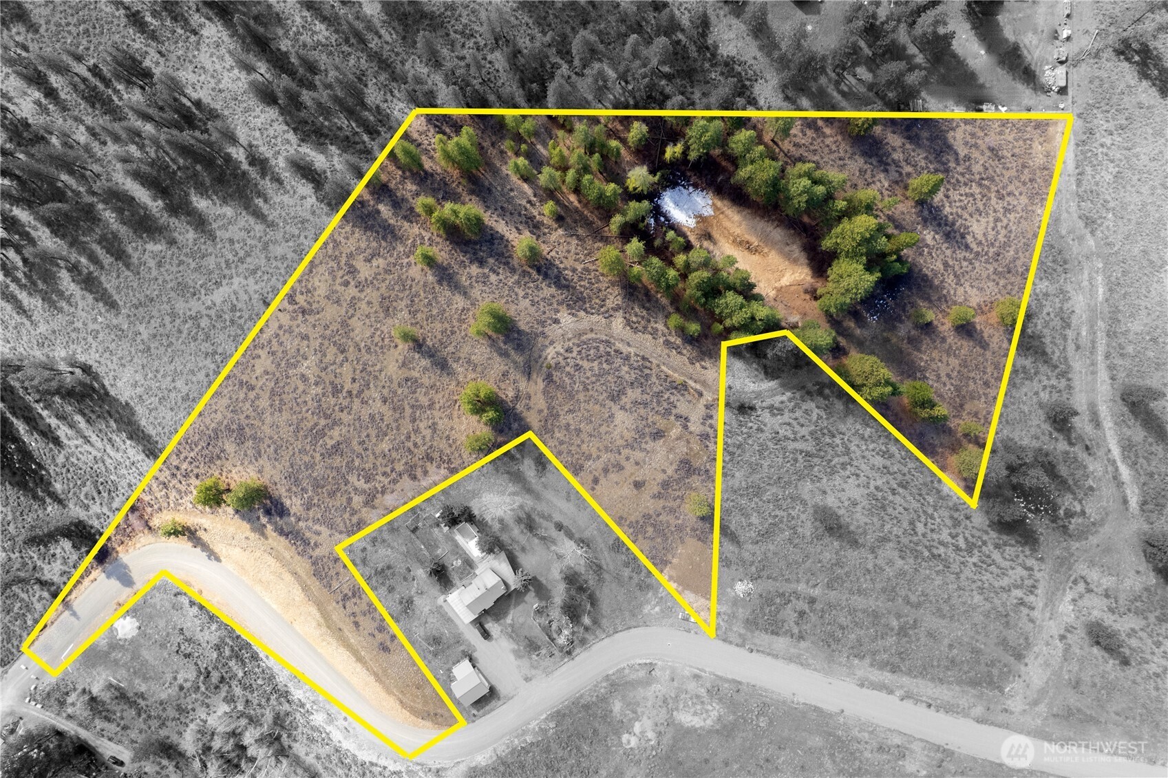 40-tbd Rabbit House Road Winthrop, WA 98862 - Photo 35 of 40 an aerial view of a house