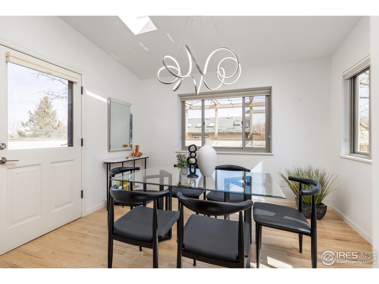 1120 Green Circle Boulder, CO 80305 - Photo 14 of 40 a view of a dining room with furniture window and outside view