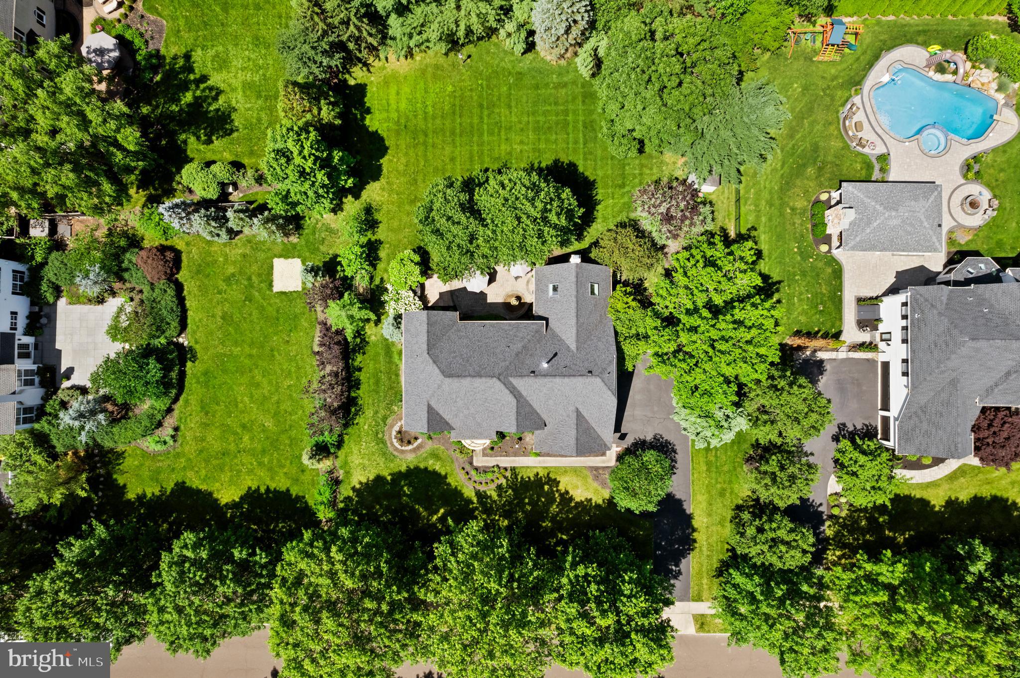 75 Bittersweet Drive Doylestown, PA 18901 - Photo 63 of 65 an aerial view of a house with a yard