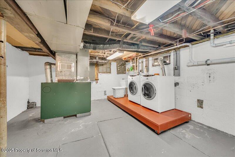 30 Indian Spring Road Tunkhannock, PA 18657 - Photo 34 of 47 a utility room with dryer and washer