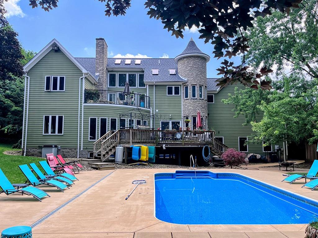 393 Heritage Run Road Indiana, PA 15701 - Photo 35 of 50 Back Exterior with Swimming Pool