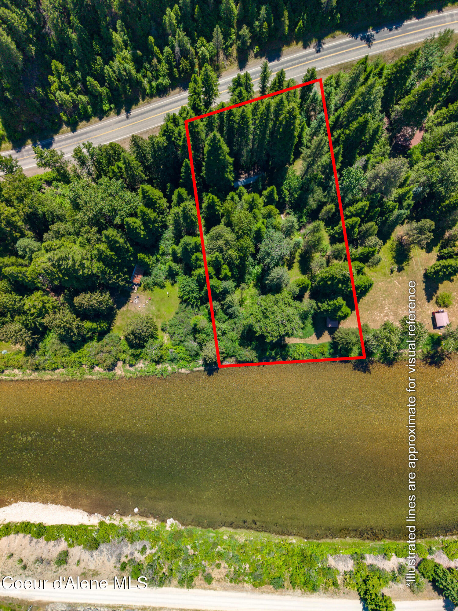 30839 St Joe River Road Calder, ID 83808 - Photo 26 of 33 Property Lines are Approx.