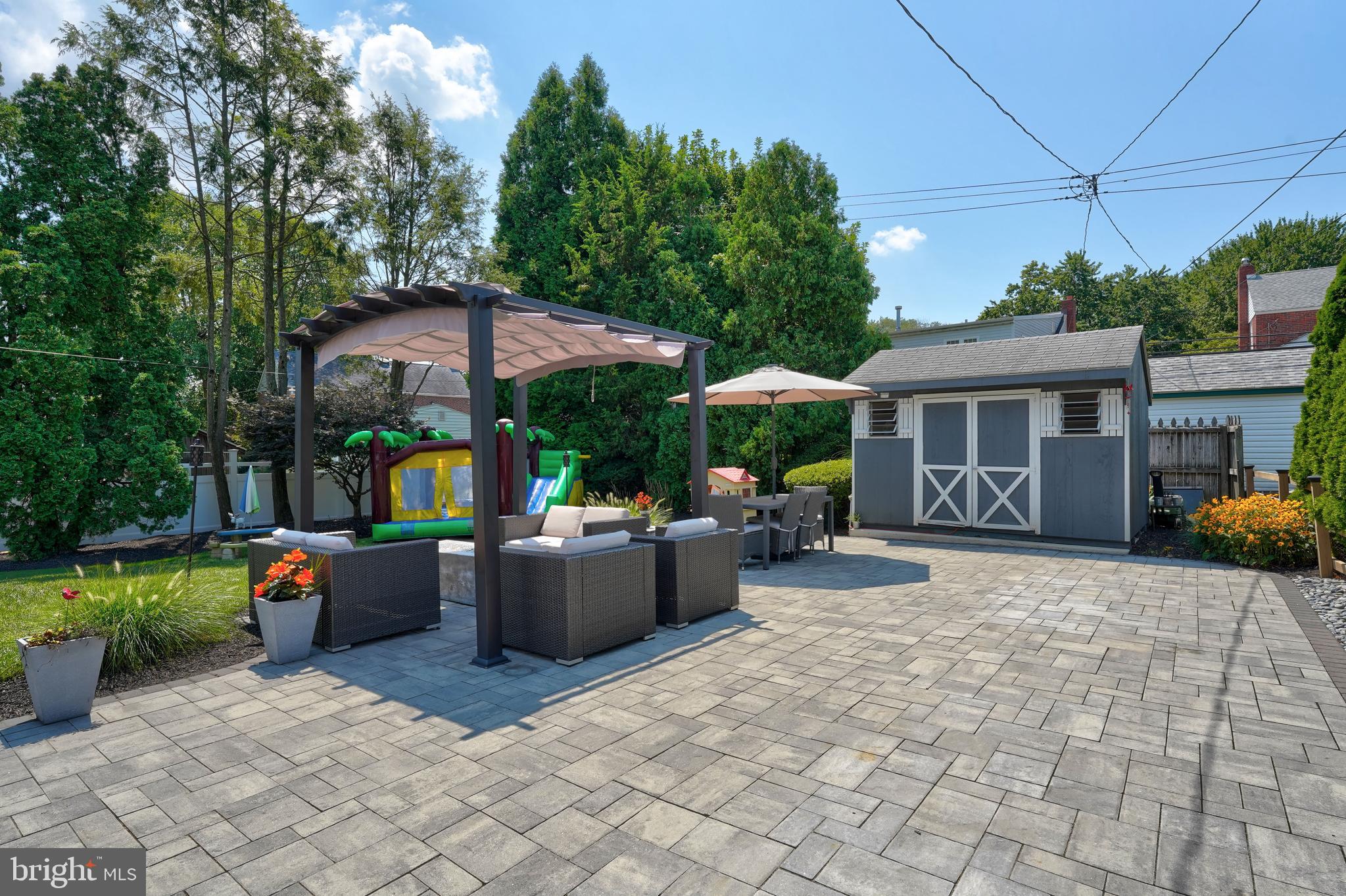 566 Scenic Road Springfield, PA 19064 - Photo 33 of 39 Pergola and shed