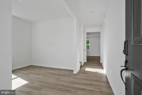 wooden floor in an empty room