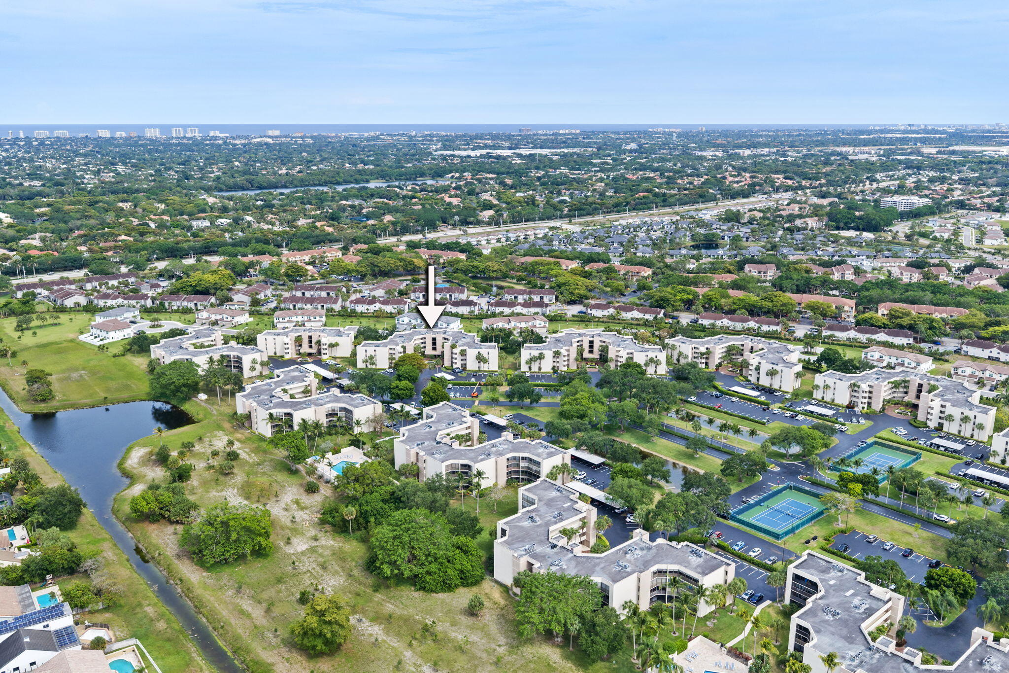 5701 Camino Del Sol, Unit 104 Boca Raton, FL 33433 - Photo 21 of 34 aerial view