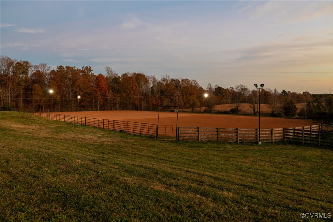 9774 Five Forks Road Farmville, VA 23901 - Photo 43 of 50 equestrian arena w/ lighting