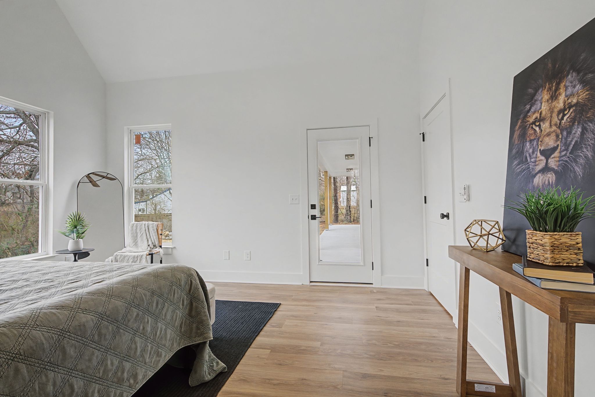 1171 Old Charlotte Road White Bluff, TN 37187 - Photo 19 of 29 a bedroom with a bed and a couch