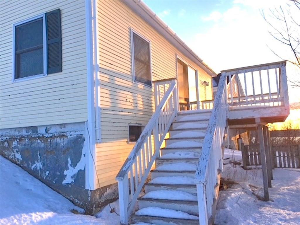 7 Riggs Lane Lubec, ME 04652 - Photo 17 of 20 Exterior Back with deck to enjoy the...