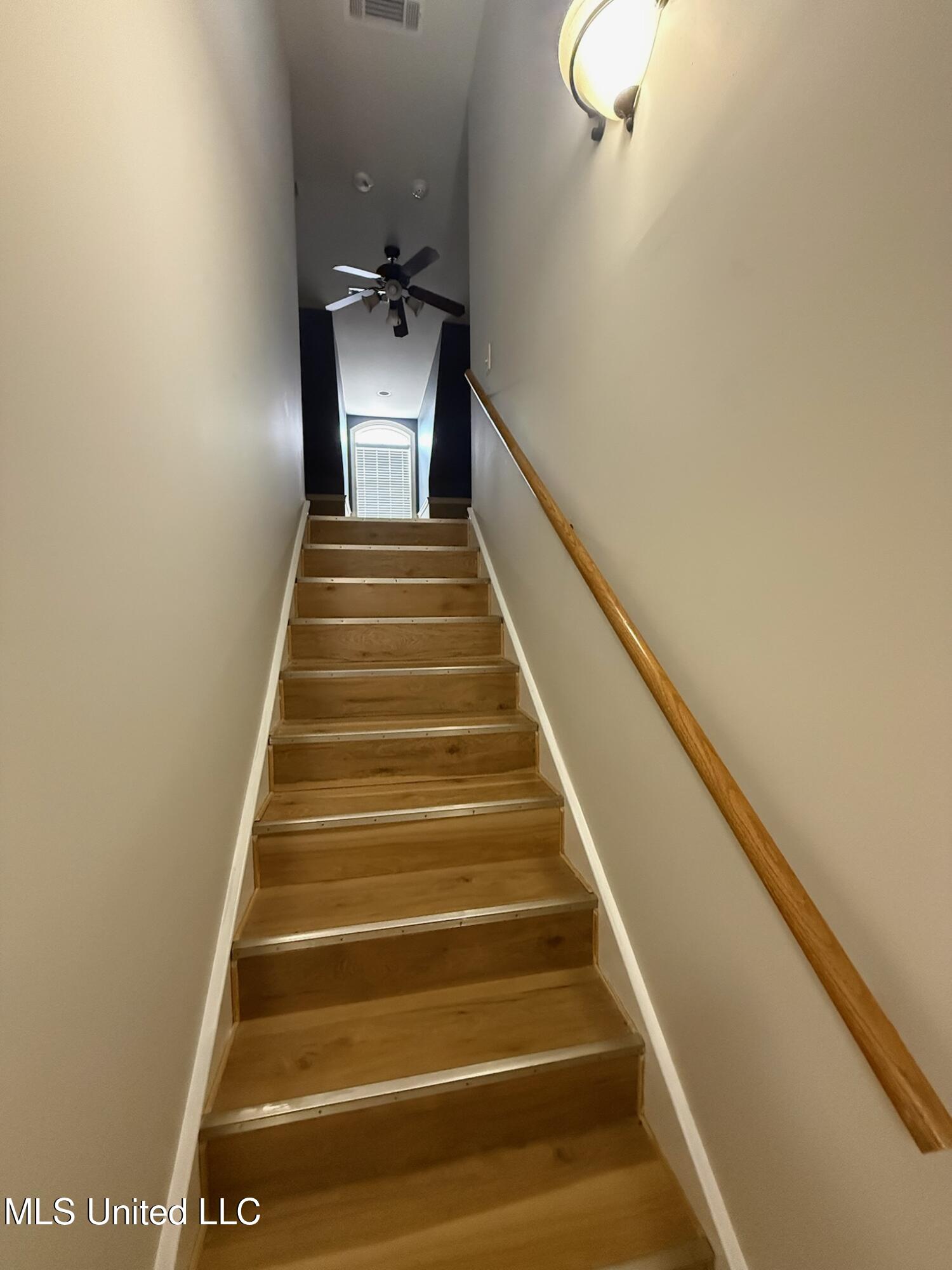 539 Turtle Lane Brandon, MS 39047 - Photo 34 of 40 STAIRWAY TO FOURTH BEDROOM