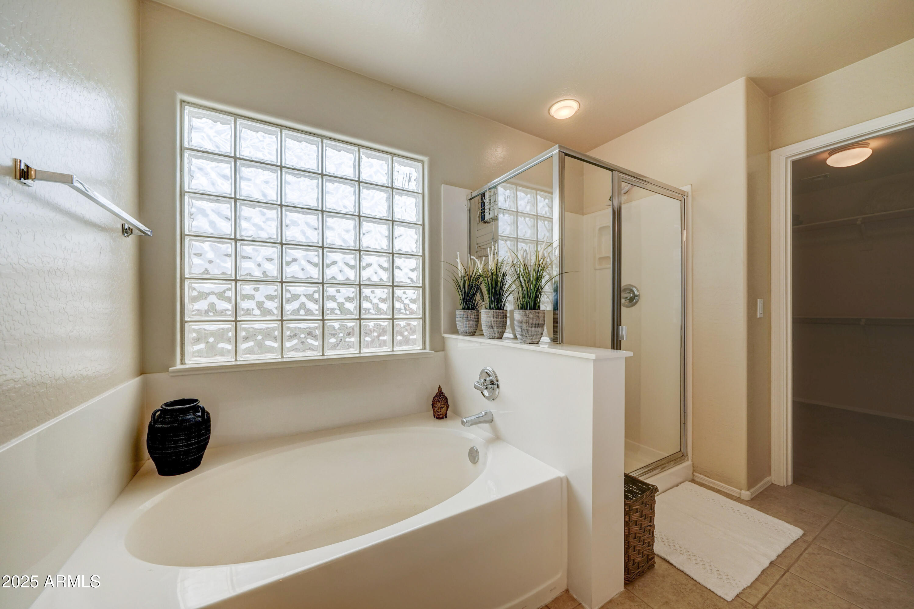 Undisclosed Address San Tan Valley, AZ 85143 - Photo 27 of 57 a bathroom with a bathtub and a shower