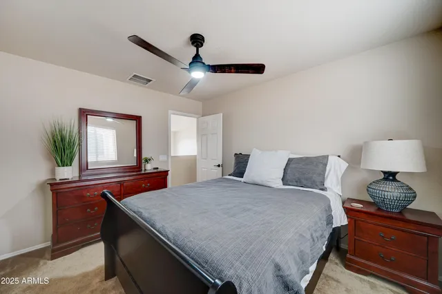 a view of a room with rack on the wall