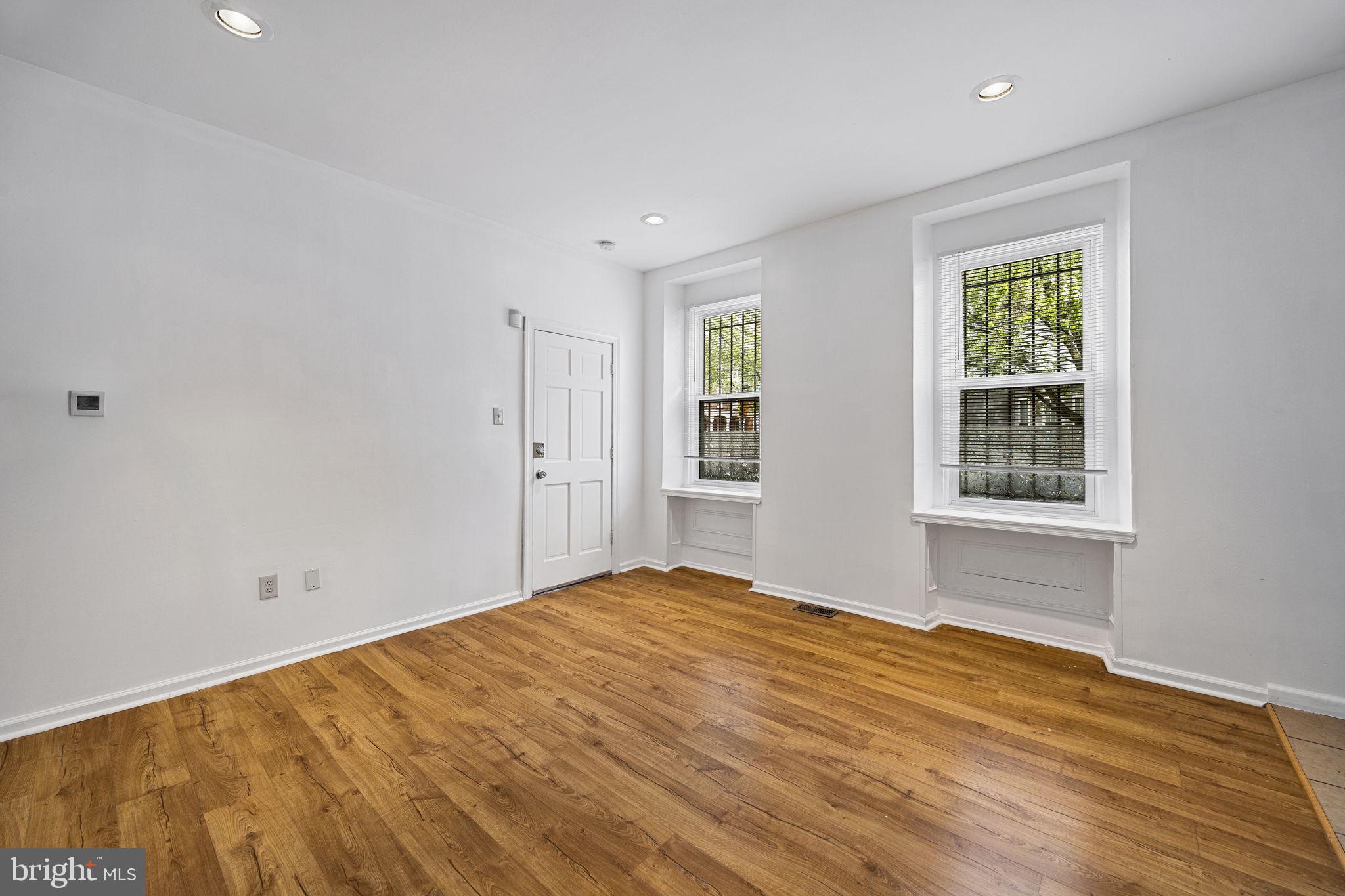 3800 Spring Garden Street Philadelphia, PA 19104 - Photo 19 of 35 a view of empty room with wooden floor and fan