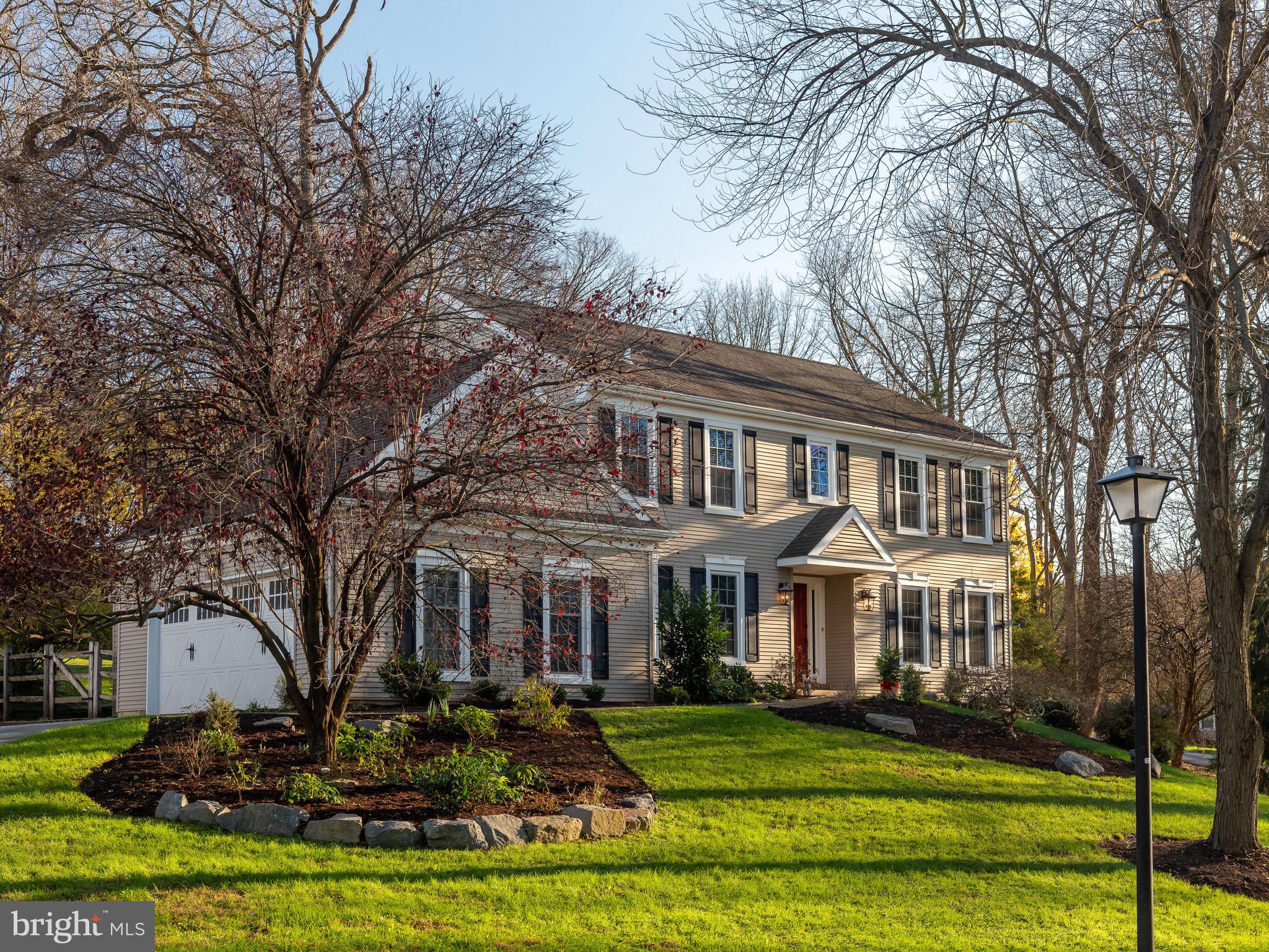 Front elevation of house