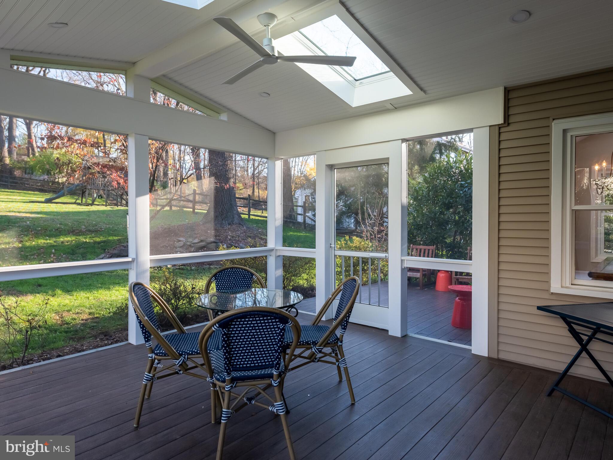 1780 Valley Greene Road Paoli, PA 19301 - Photo 20 of 45 Screened porch offers access to deck and patio