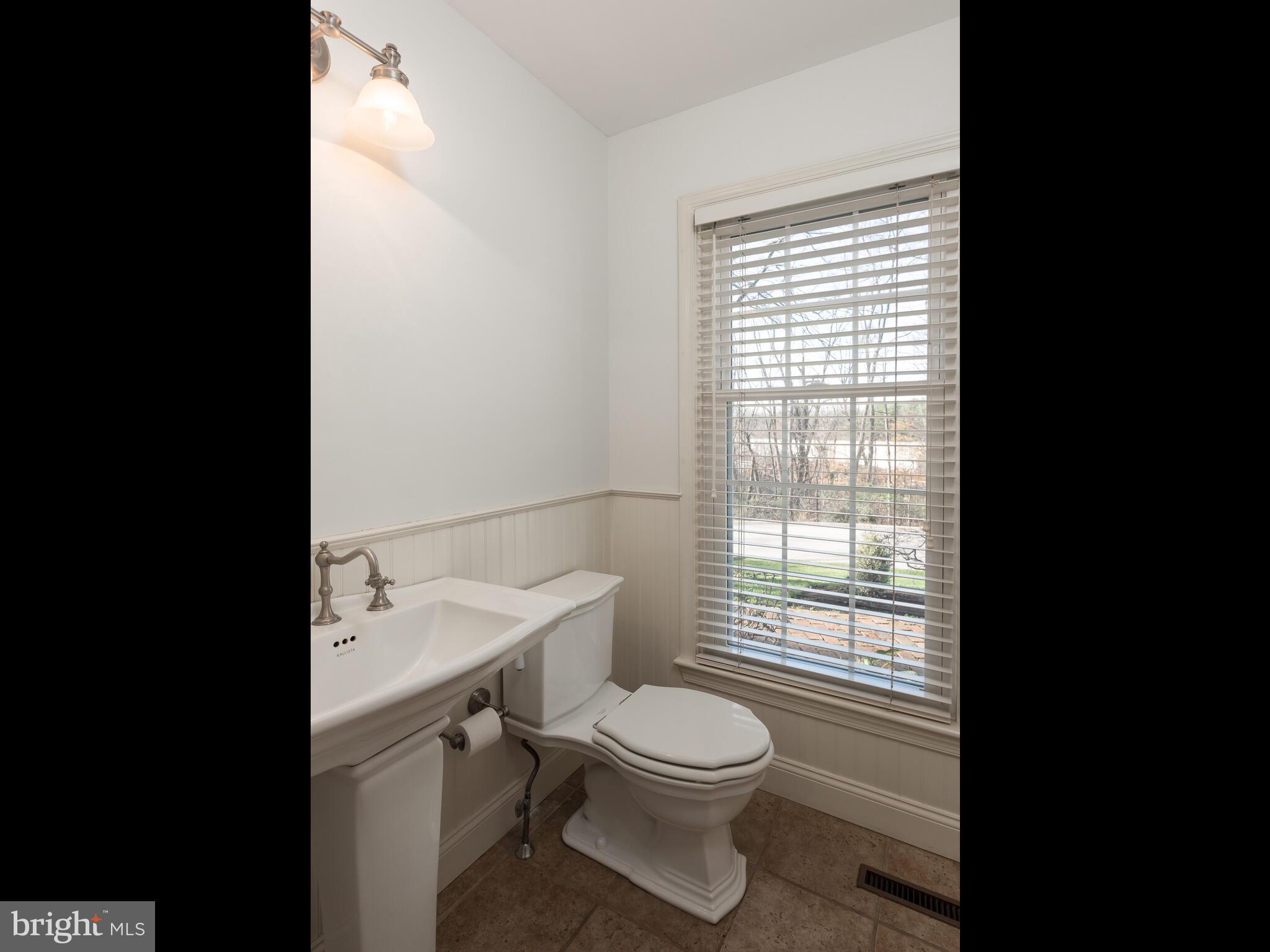 1780 Valley Greene Road Paoli, PA 19301 - Photo 25 of 45 Powder room with beaded board