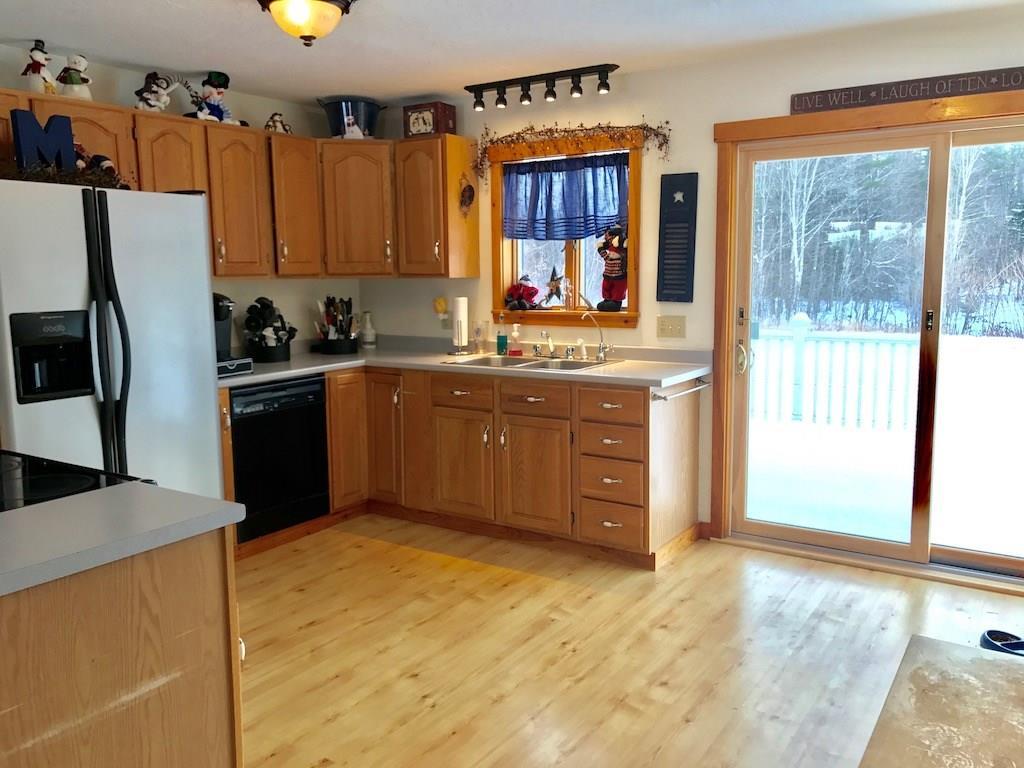 553 Middle Road Skowhegan, ME 04976 - Photo 9 of 21 Spacious kitchen is open to living...