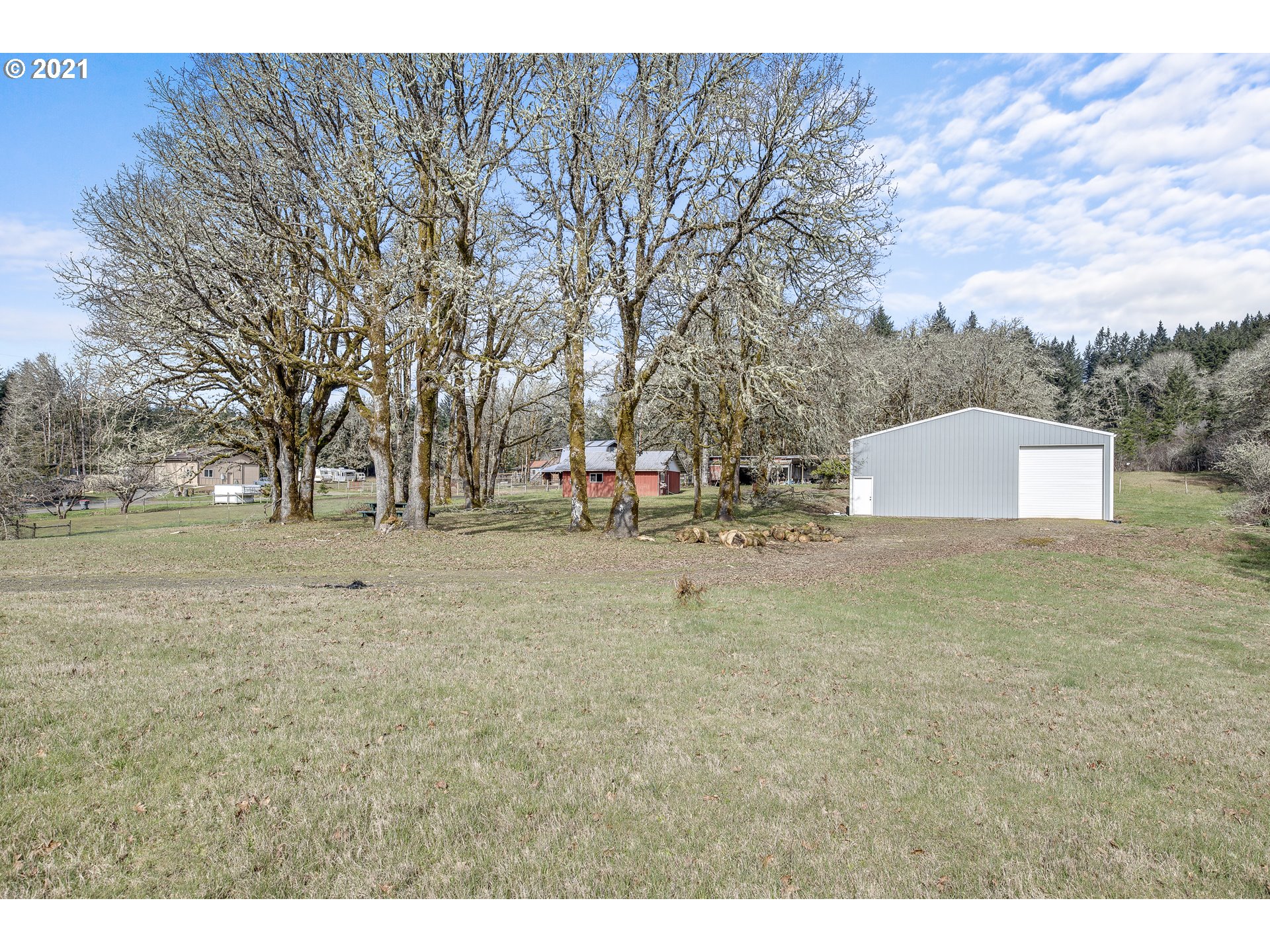 46400 Southwest Hebo Road Grand Ronde, OR 97347 - Photo 20 of 26 a view of outdoor space with wooden fence