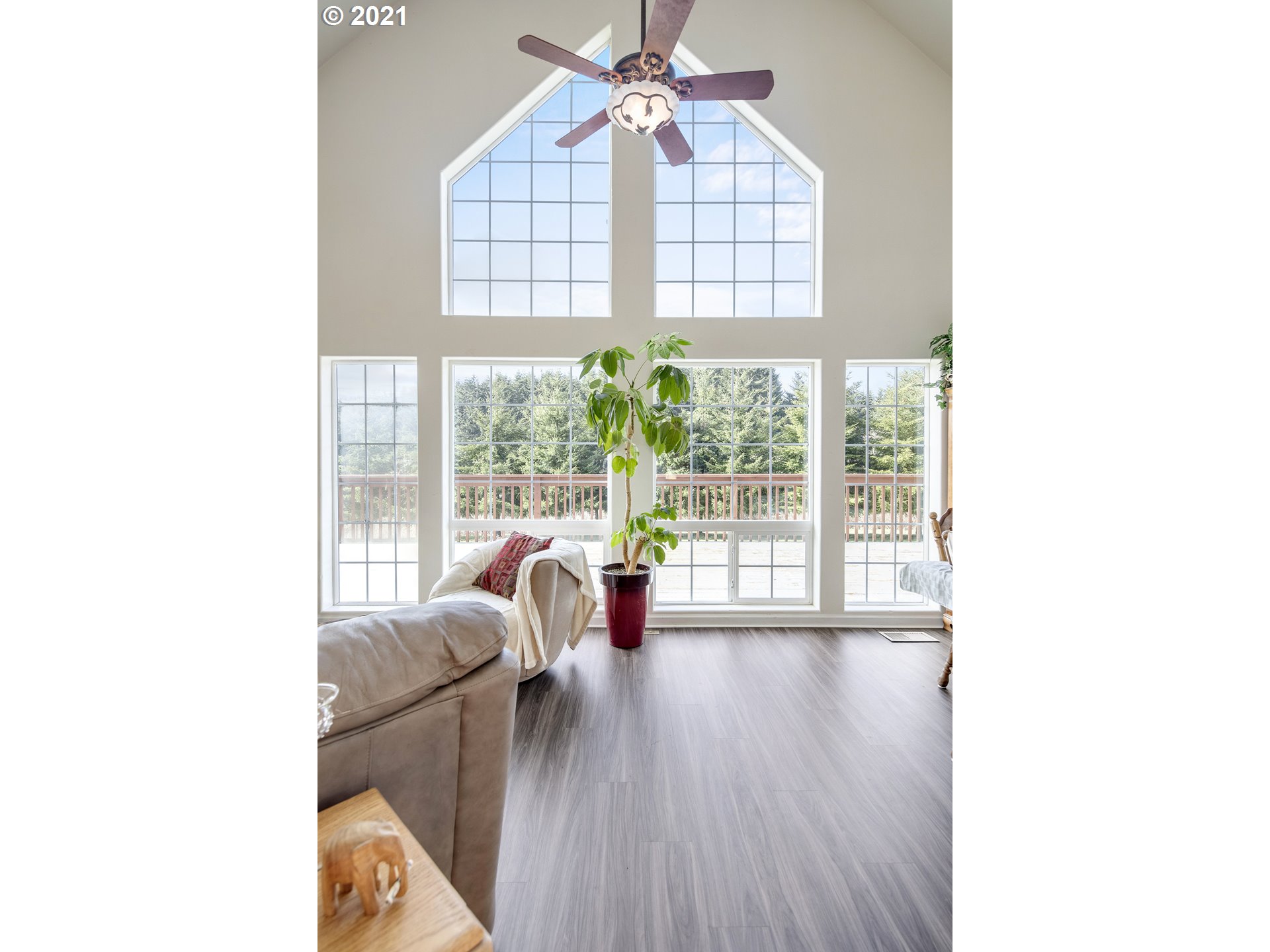 46400 Southwest Hebo Road Grand Ronde, OR 97347 - Photo 5 of 26 a living room with furniture and a large window