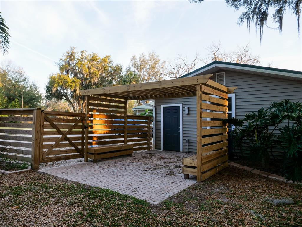 1711 County Road 13 South Elkton, FL 32033 - Photo 25 of 78 a front view of a house with a garden