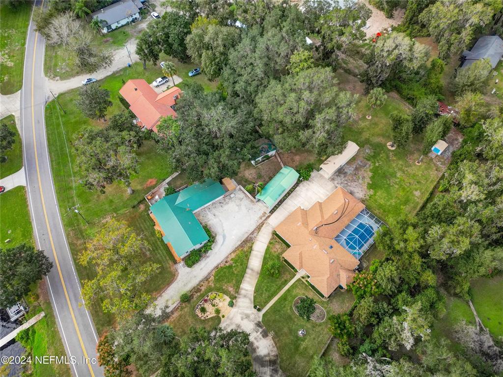 1711 County Road 13 South Elkton, FL 32033 - Photo 6 of 78 an aerial view of a house with outdoor space