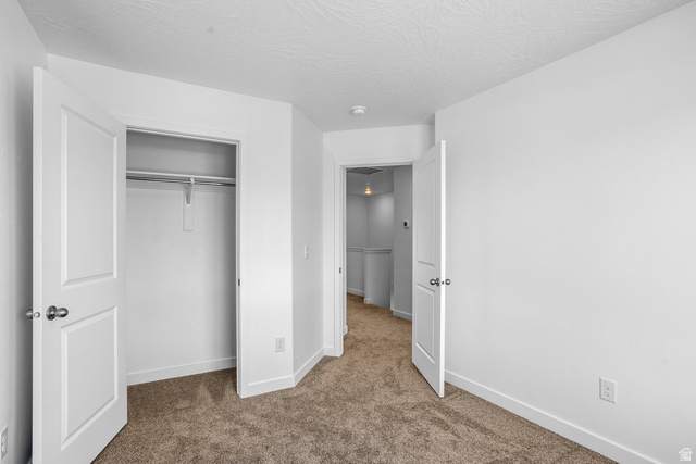 2194 Wolverine Way, Unit 2531 Washington, UT 84780 - Photo 20 of 52 Carpeted room featuring a double-door closet with a hanging rod, white trim, and a neutral wall color