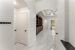 238 Rudder Road Gun Barrel City, TX 75156 - Photo 2 of 27 a view of a hallway with wooden floor and staircase