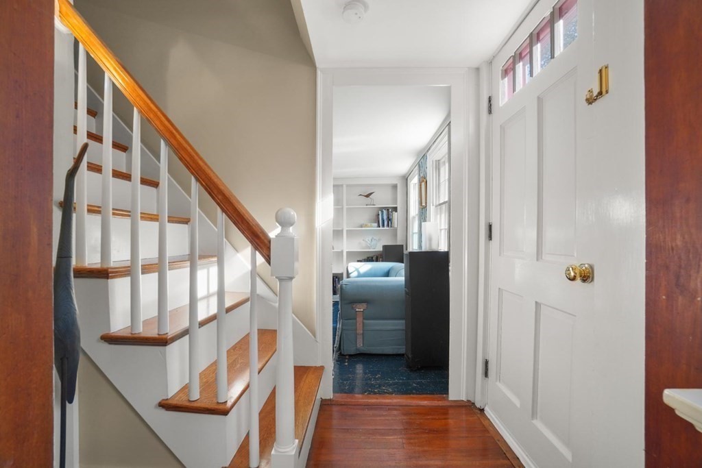 1219 High Street Westwood, MA 02090 - Photo 18 of 30 a view of an entryway with wooden floor